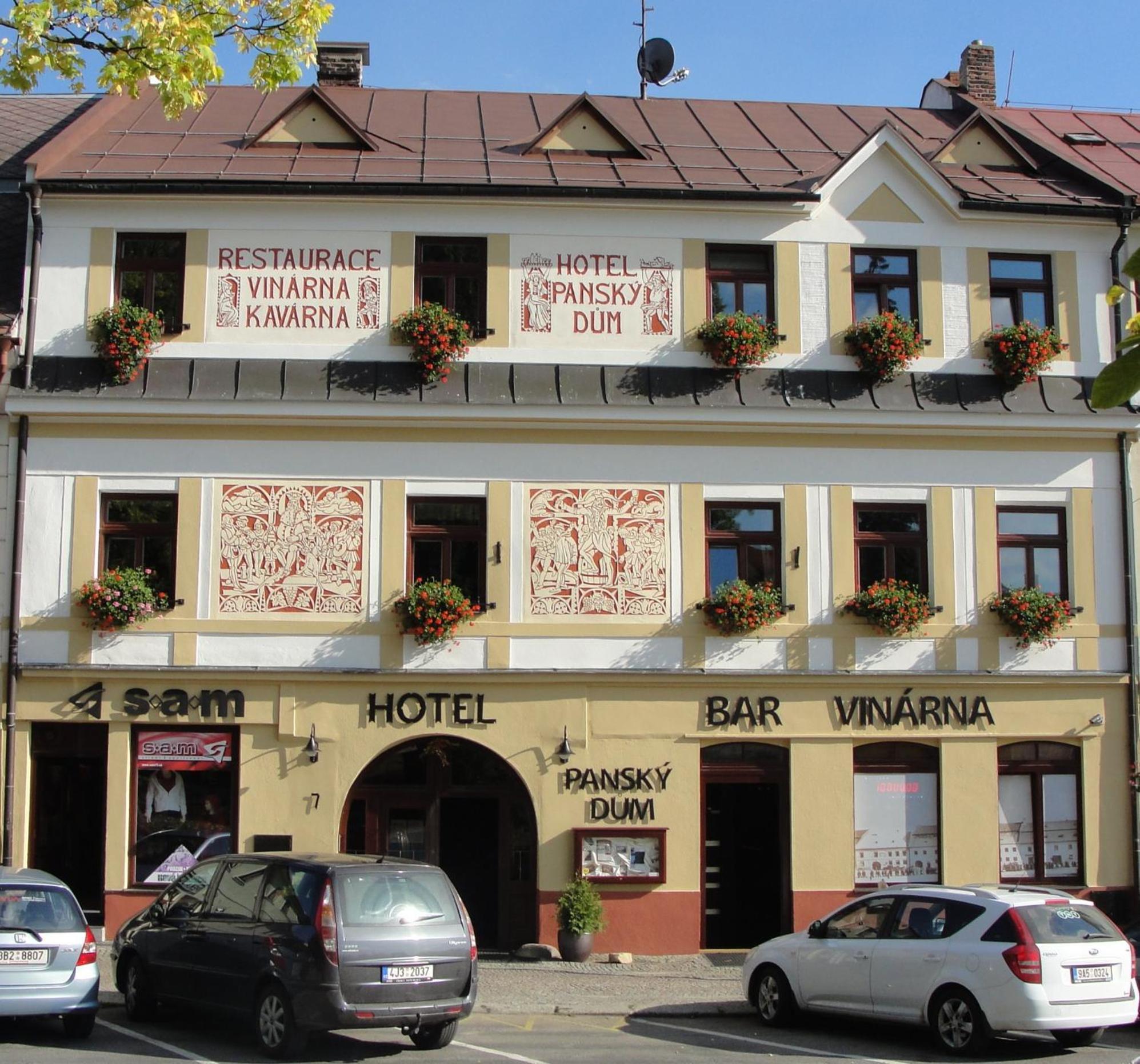 Hotel Pansky Dum Nove Mesto na Morave Luaran gambar